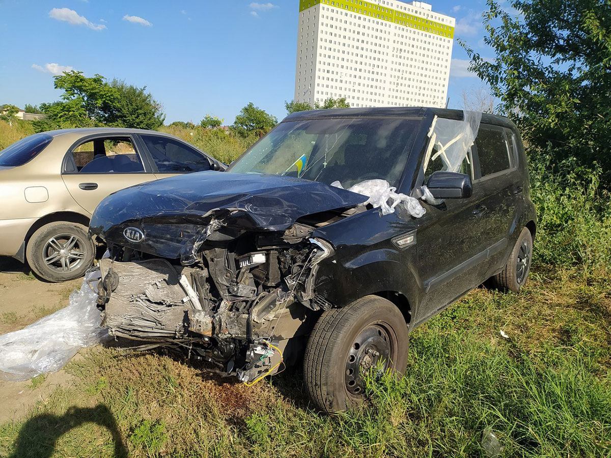 Kia Soul, 2012 год. Сумма ущерба 196828,83 грн. Стоимость оценки с выездом 3000,00 грн.