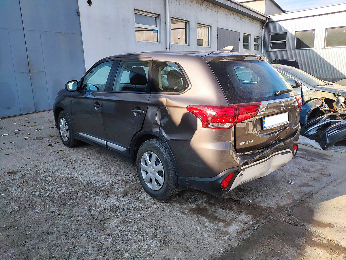 Mitsubishi Outlander, 2018 год. Сумма ущерба 144490,29 грн. Стоимость оценки 2500,00 грн