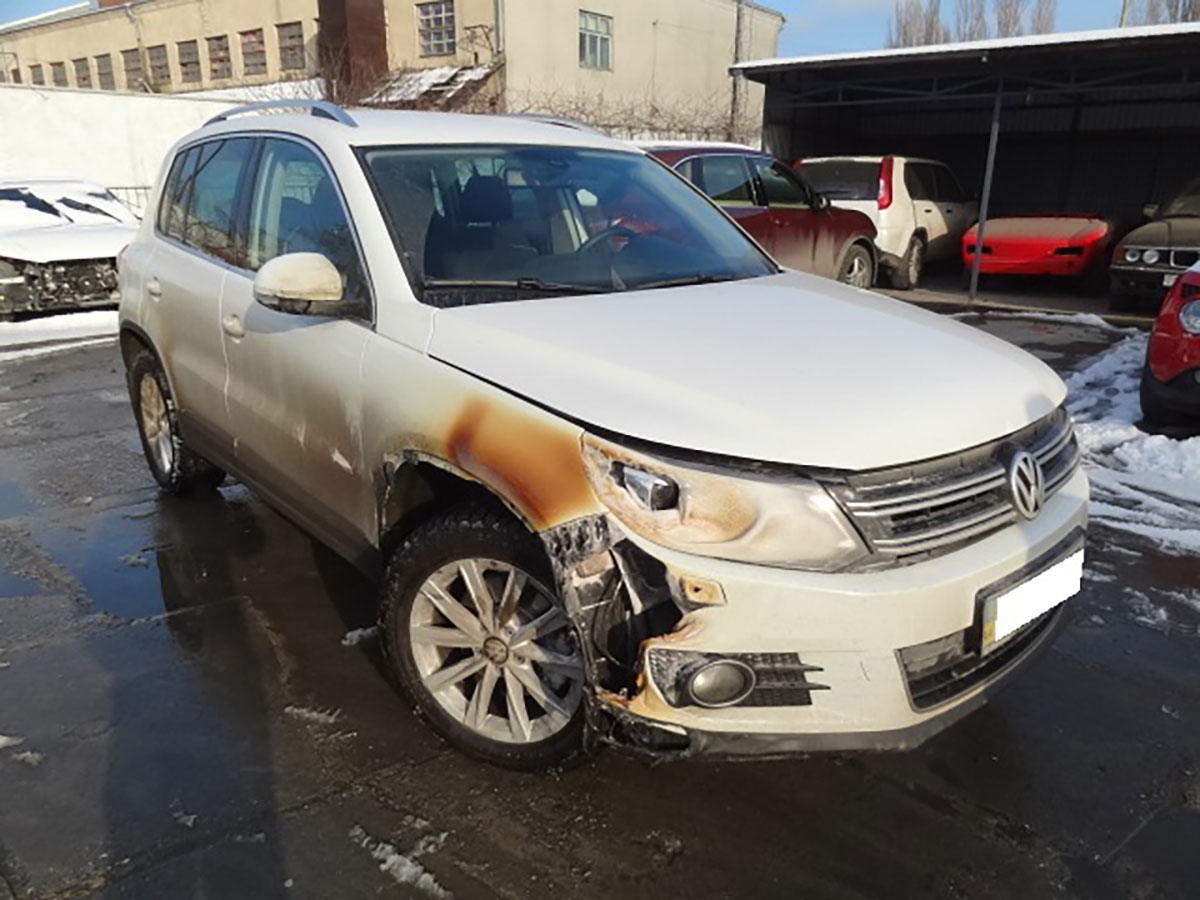 Volkswagen Tiguan, 2014 год. Сумма ущерба 120345,66 грн. Стоимость оценки 2500,00 грн.